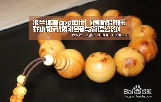米兰体育app网址|《国际船舶压载水和沉积物控制与管理公约》正式对中国生效(图1) 米兰体育app下载